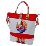 French Polynesia Buckle Top Tote Bag