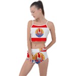 French Polynesia Summer Cropped Co-Ord Set