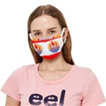 French Polynesia Crease Cloth Face Mask (Adult)