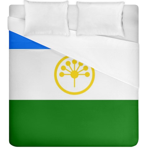 Bashkortostan Flag Duvet Cover (King Size) from UrbanLoad.com