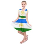Bashkortostan Flag Kids  Short Sleeve Dress