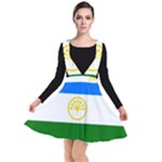 Bashkortostan Flag Plunge Pinafore Dress