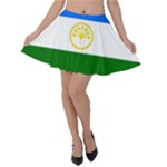 Bashkortostan Flag Velvet Skater Skirt