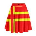 Normandy Flag High Waist Skirt