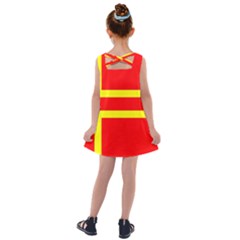 Kids  Cross Back Dress 