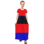 East Frisia Flag Kids  Short Sleeve Maxi Dress
