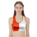 Derry Flag Sports Bra with Border