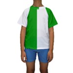 Fermanagh Flag Kids  Short Sleeve Swimwear