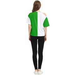 One Shoulder Cut Out T-Shirt 