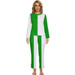 Fermanagh Flag Womens  Long Sleeve Lightweight Pajamas Set
