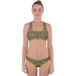 Fishes Admires All Freedom In The World And Feelings Of Security Cross Back Hipster Bikini Set