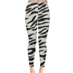 Black and white zebra print Leggings 