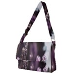 Purple Flower Pattern Full Print Messenger Bag (S)