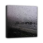 Rain On Glass Texture Mini Canvas 6  x 6  (Stretched)