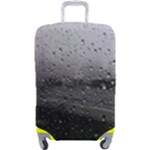 Rain On Glass Texture Luggage Cover (Large)