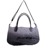 Rain On Glass Texture Removal Strap Handbag
