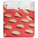 Stackable Chips In Lines Duvet Cover Double Side (California King Size)