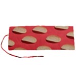 Stackable Chips In Lines Roll Up Canvas Pencil Holder (S)