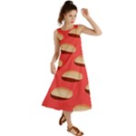 Stackable Chips In Lines Summer Maxi Dress