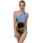 Sunflower Flower Yellow To One Side Swimsuit