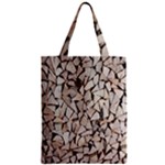 Texture Pattern Design Zipper Classic Tote Bag