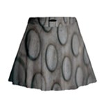 Texture Pattern Wallpaper Mini Flare Skirt