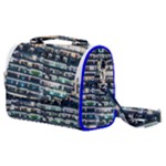Texture Pattern Satchel Shoulder Bag