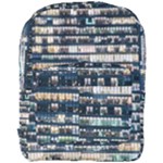 Texture Pattern Full Print Backpack
