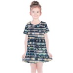 Texture Pattern Kids  Simple Cotton Dress