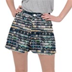 Texture Pattern Ripstop Shorts