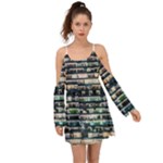 Texture Pattern Boho Dress