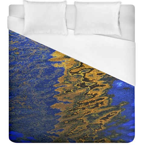 Texture Wallpaper Duvet Cover (King Size) from UrbanLoad.com