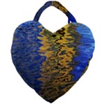 Texture Wallpaper Giant Heart Shaped Tote