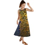 Texture Wallpaper Summer Maxi Dress