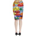 Midi Wrap Pencil Skirt 