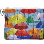 Umbrellas Colourful Canvas Cosmetic Bag (XXXL)