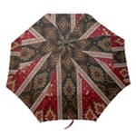 Uzbek Pattern In Temple Folding Umbrellas