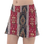 Uzbek Pattern In Temple Classic Tennis Skirt