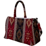 Uzbek Pattern In Temple Duffel Travel Bag