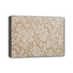 Vintage Wallpaper With Flowers Mini Canvas 7  x 5  (Stretched)