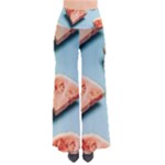 Watermelon Against Blue Surface Pattern So Vintage Palazzo Pants