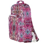 Fuchsia Funky Repeats I Double Compartment Backpack