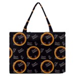 Abstract Pattern Background Zipper Medium Tote Bag