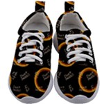 Abstract Pattern Background Kids Athletic Shoes