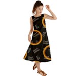 Abstract Pattern Background Summer Maxi Dress