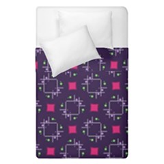 Geometric Pattern Retro Style Duvet Cover Double Side (Single Size) from UrbanLoad.com