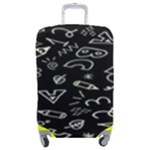 Background Graphic Abstract Pattern Luggage Cover (Medium)
