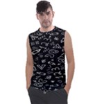 Background Graphic Abstract Pattern Men s Regular Tank Top