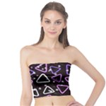 Abstract Background Graphic Pattern Tube Top