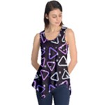 Abstract Background Graphic Pattern Sleeveless Tunic